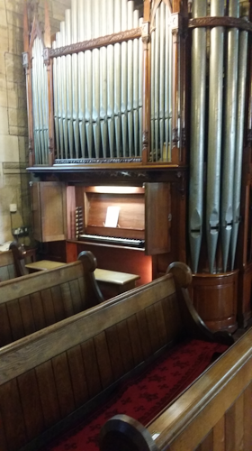 aberlady organ pipes