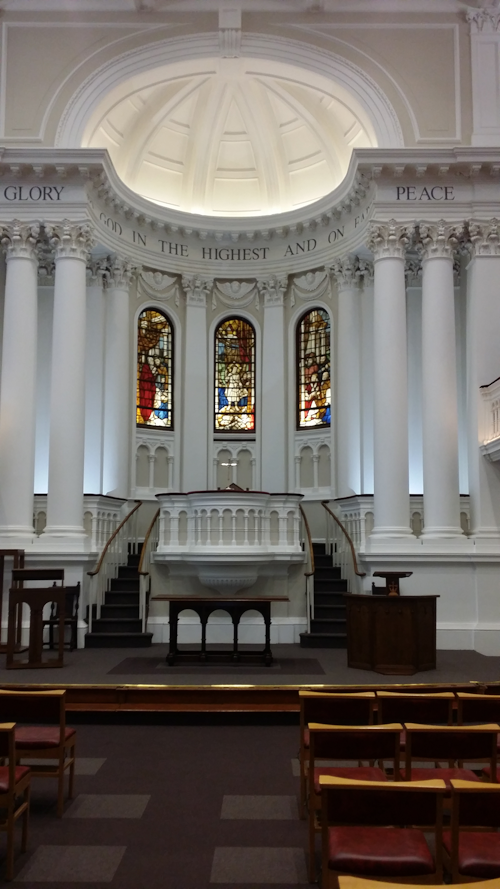 hinde street methodist church internal